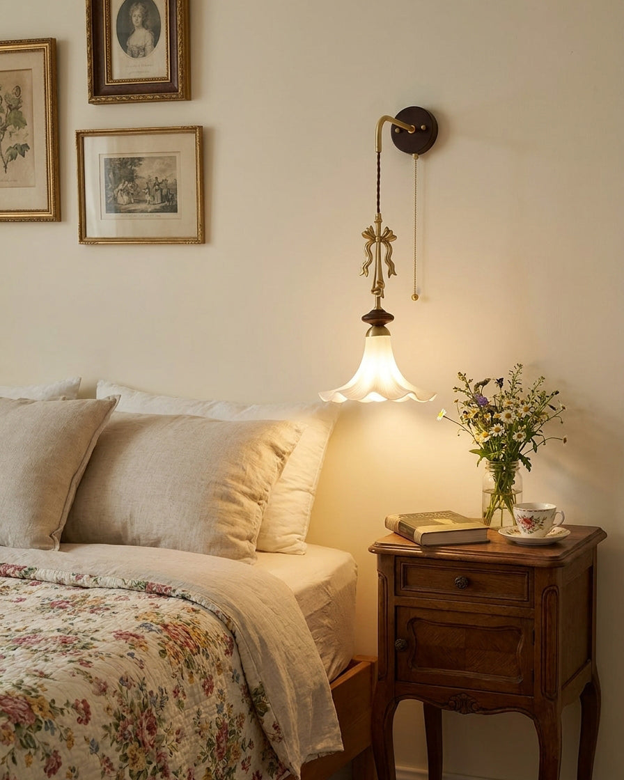 Lilac wandlamp