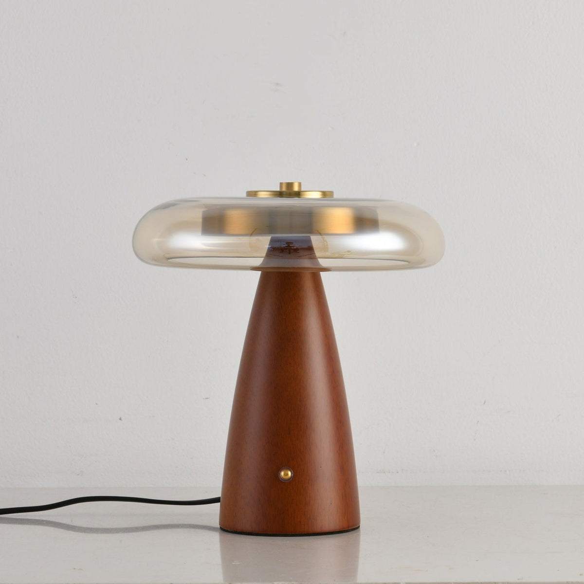 Mushroom Retro-glas tafellamp
