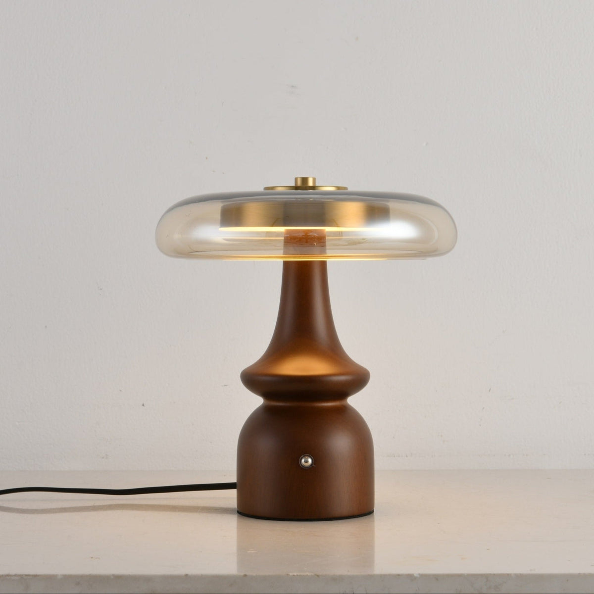 Mushroom Retro-glas tafellamp