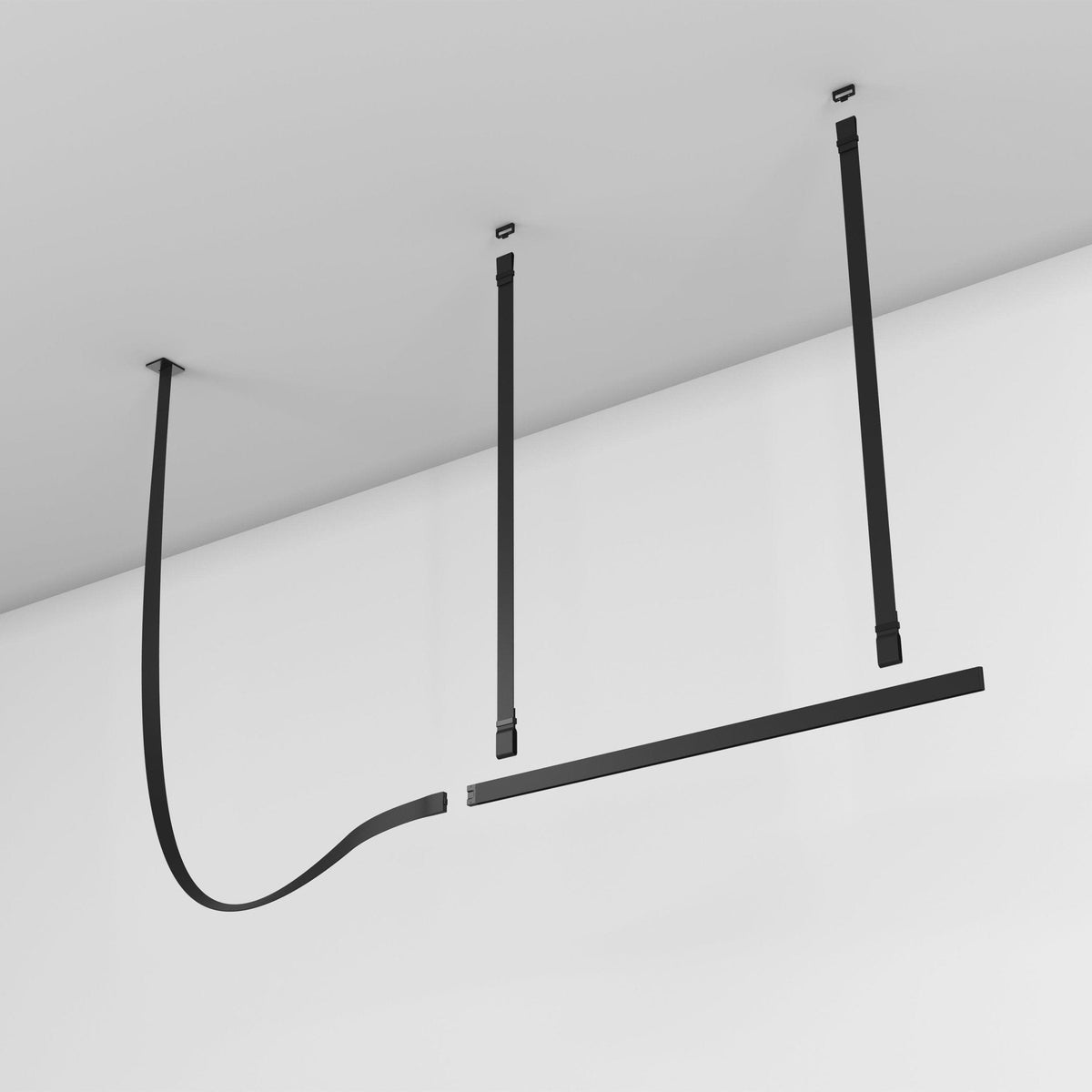 Zaleth Moderne hanglamp van leer