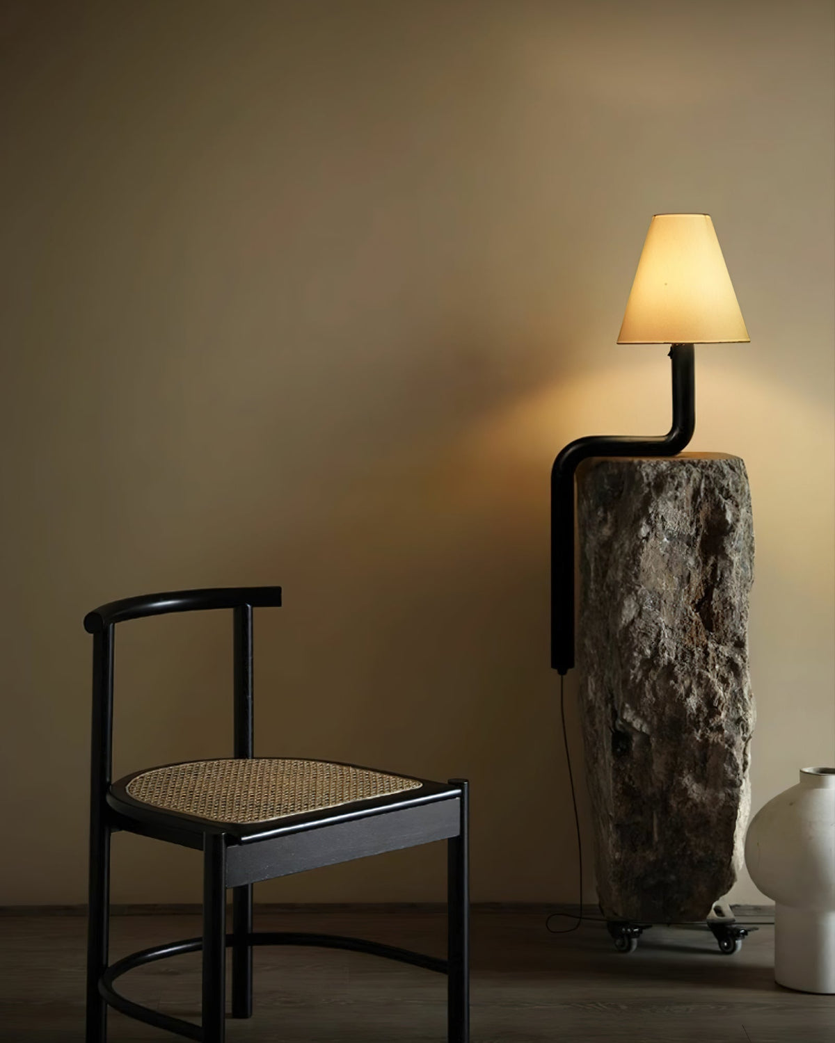 Syleielle Bend hout tafellamp