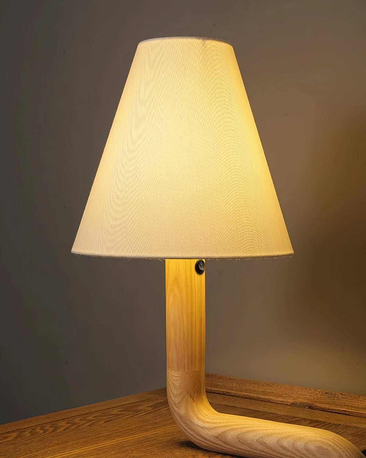 Syleielle Bend hout tafellamp