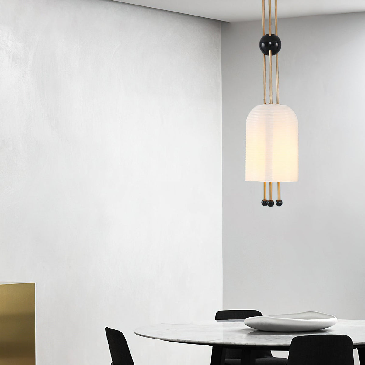 Qir Traditionele Elegante hanglamp van glas