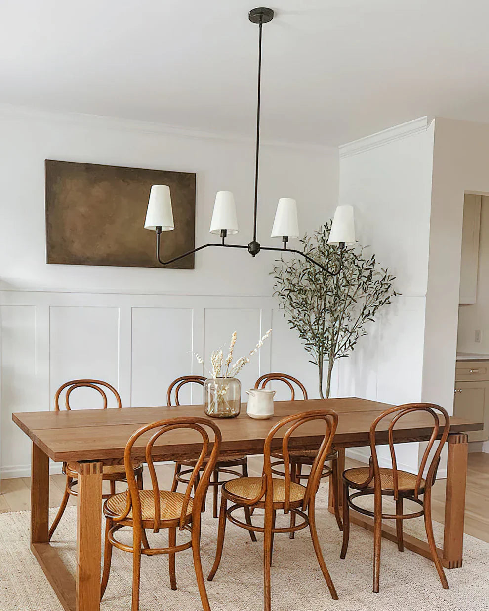 Alessio Vintage Klassiek Metaal Stof Hanglampen Lampenkap Woonkamer Eetkamer