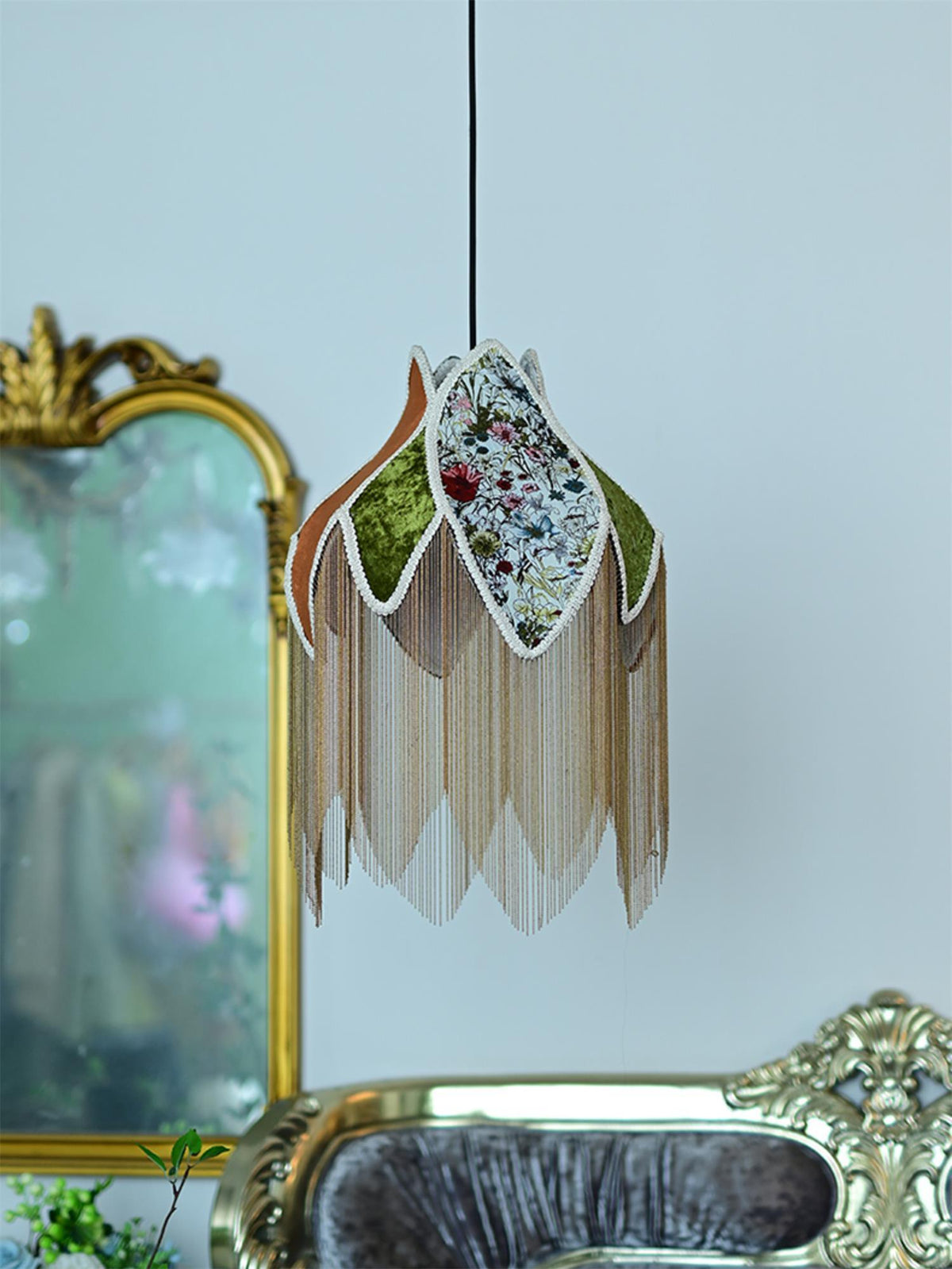 Yolvin unieke hanglamp met franjes