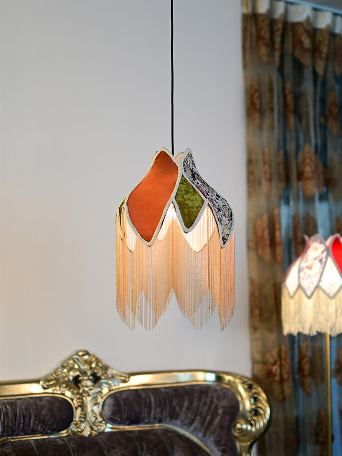 Yolvin unieke hanglamp met franjes