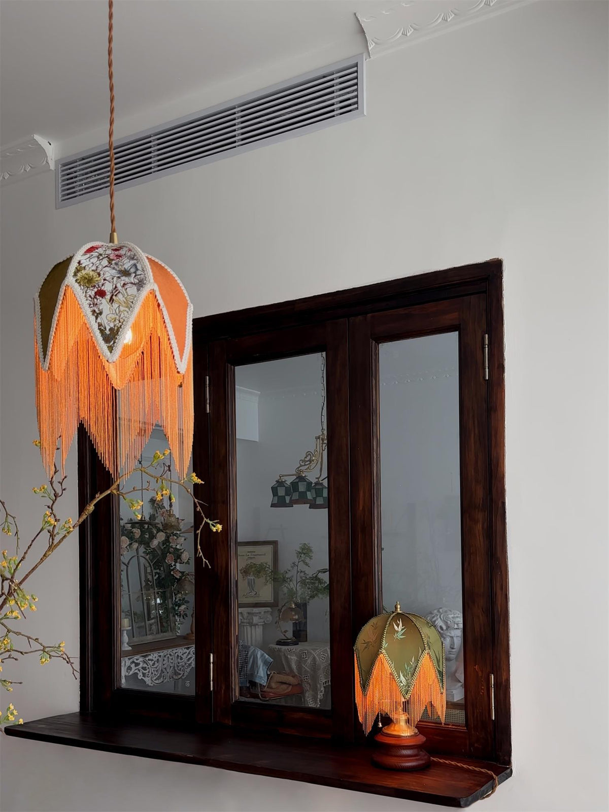 Yolvin unieke hanglamp met franjes