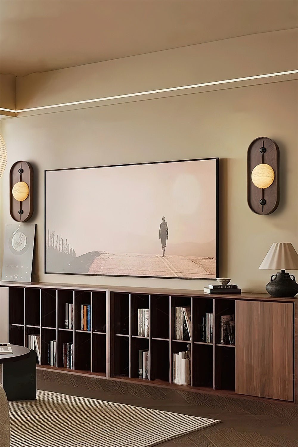 Bodhi albasten wandlamp