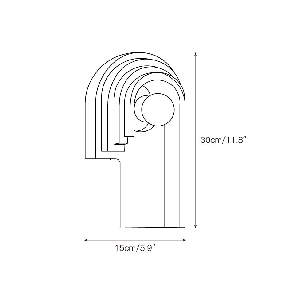 Vaelor wandlamp