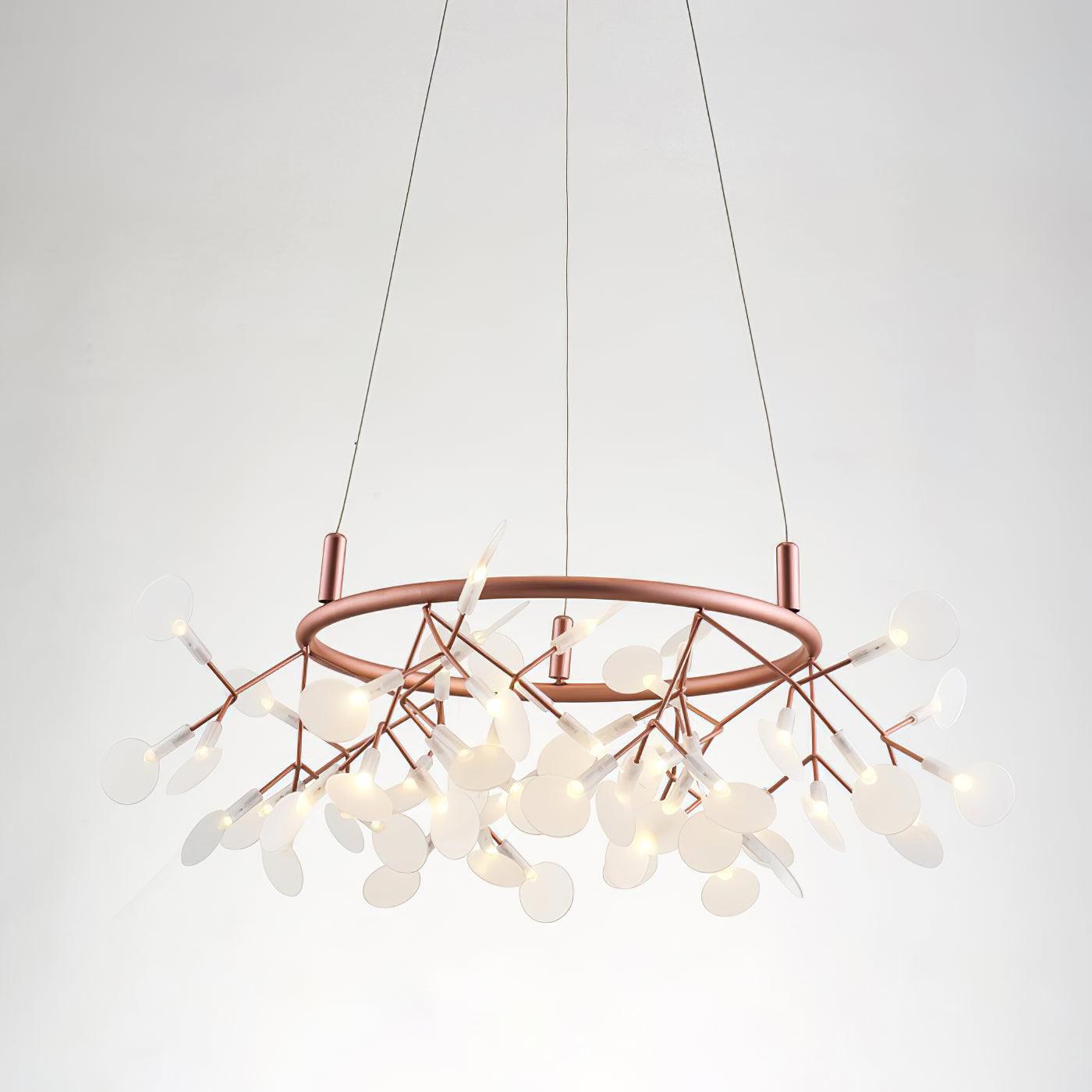 Olivia Rond Design Hanglamp Metaal/Acryl Woonkamer/Slaapkamer