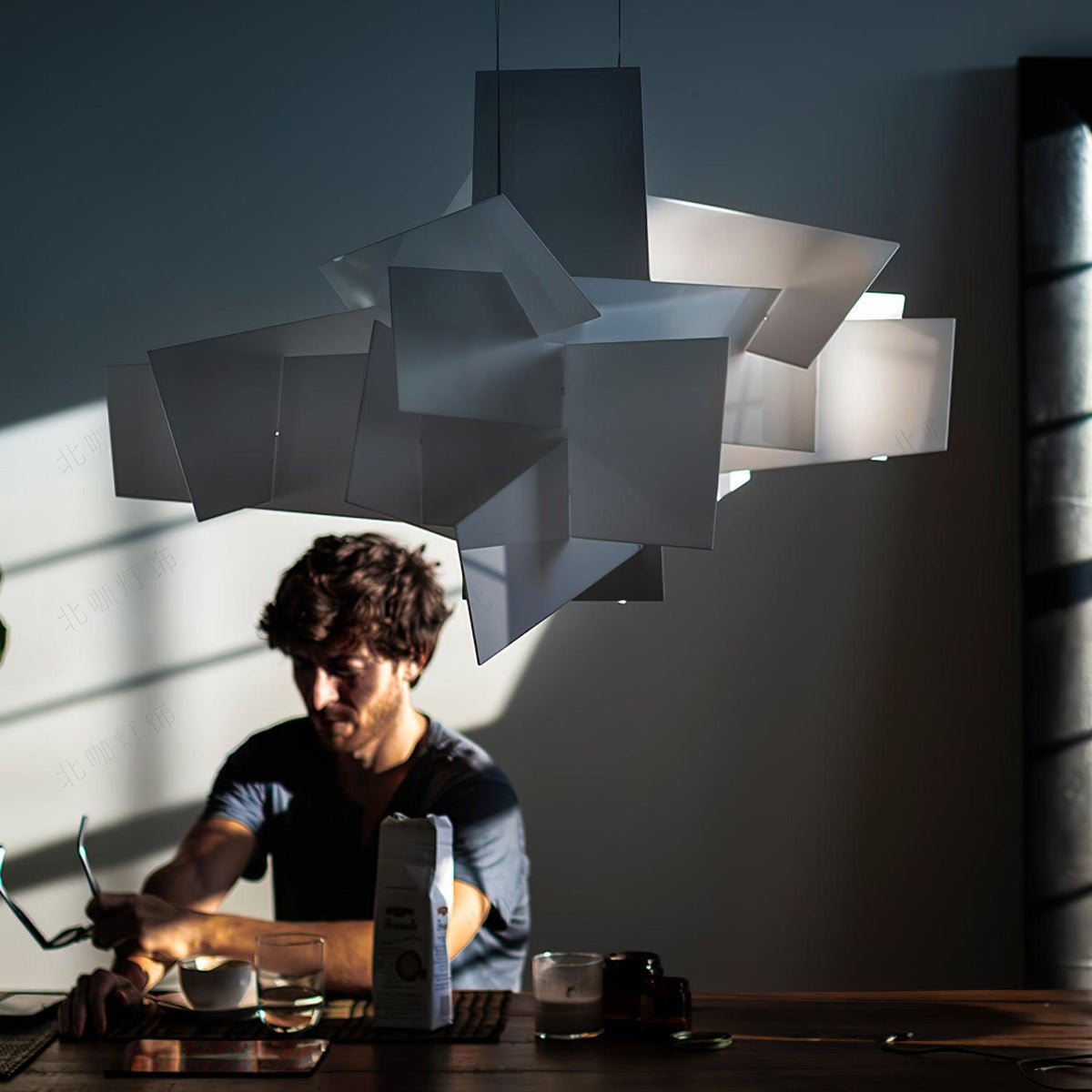 Ultalus Origami stervormig hanglamp