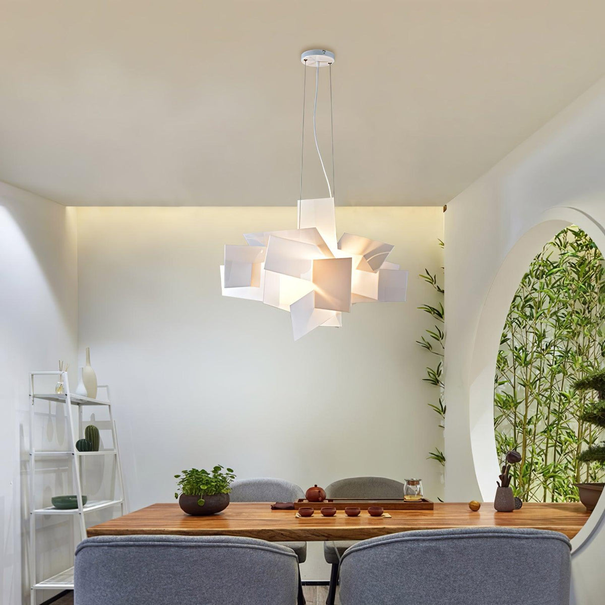 Ultalus Origami stervormig hanglamp