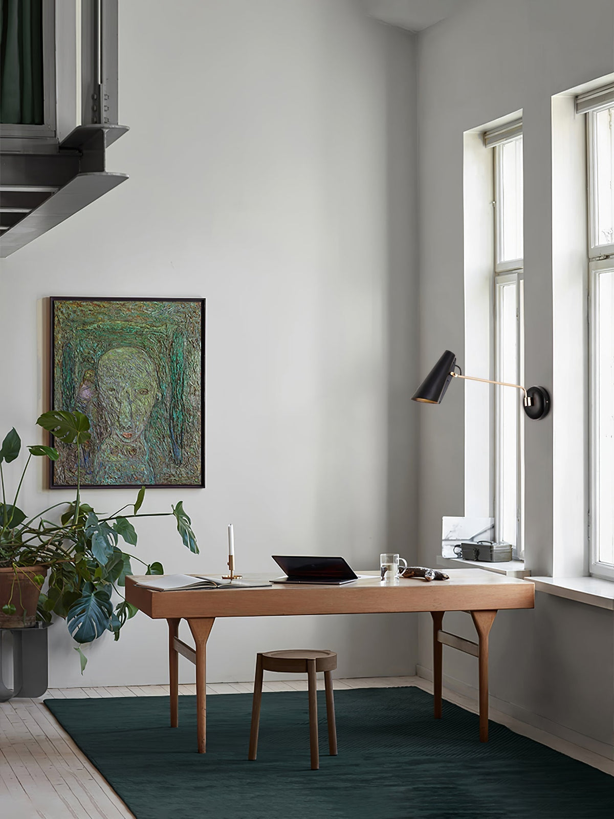 Cedoria Moderne minimalistische wandlamp met vogelvorm