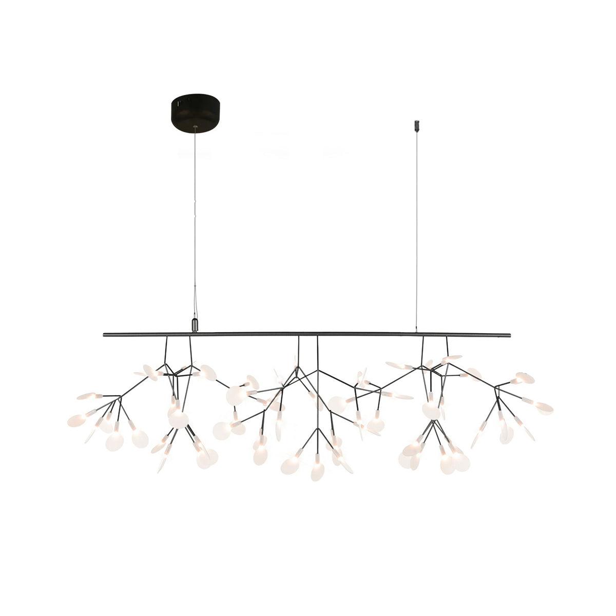 Zwarte Firefly ledkroonluchter