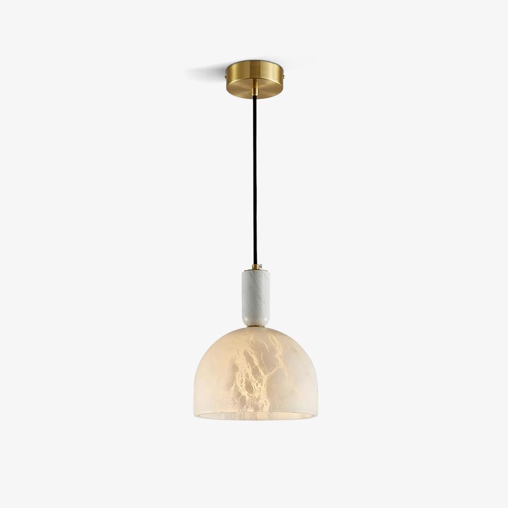 Leda minimalistische hanglamp in albast