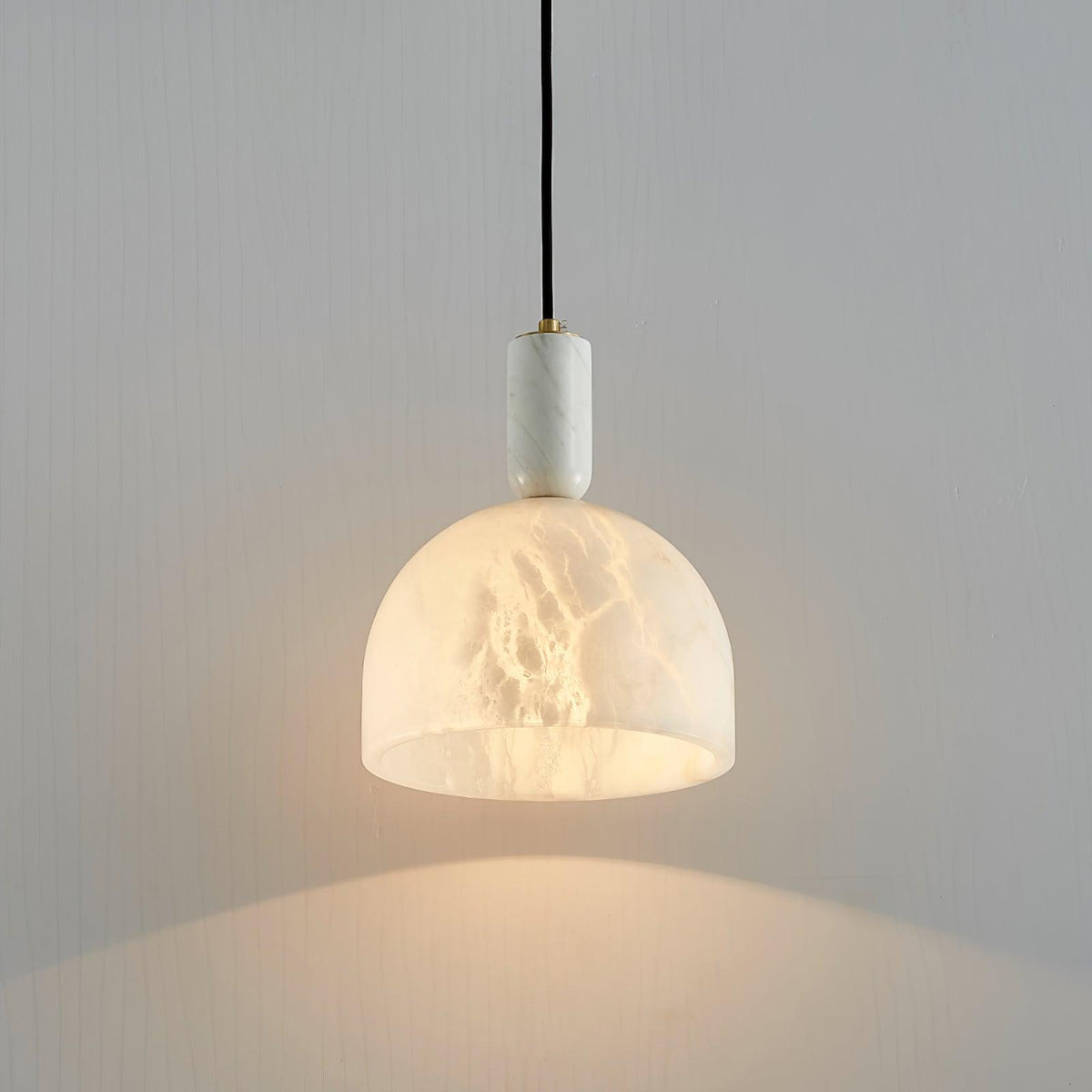 Leda minimalistische hanglamp in albast