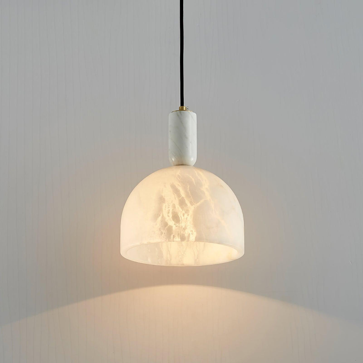 Leda minimalistische hanglamp in albast
