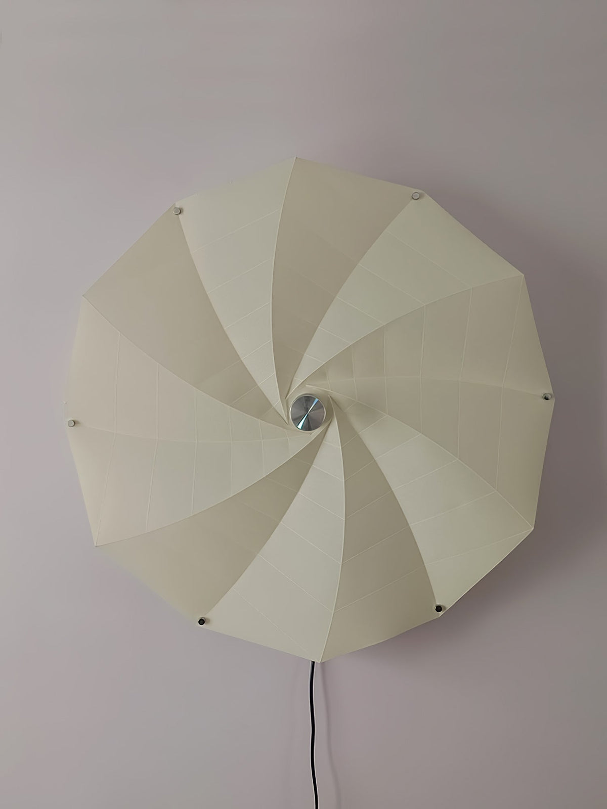 Liniise Spiral stof hanglamp