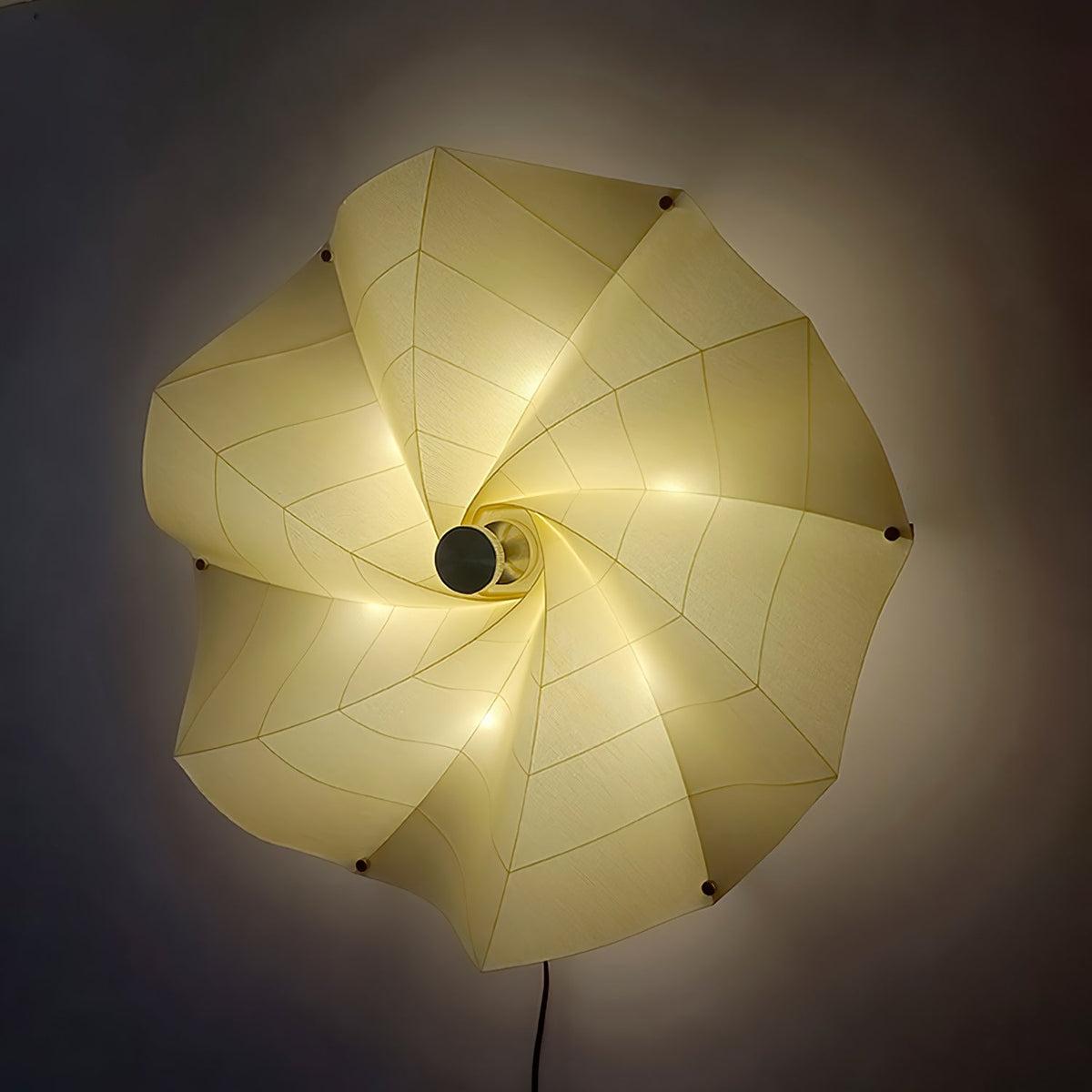 Liniise Spiral stof hanglamp