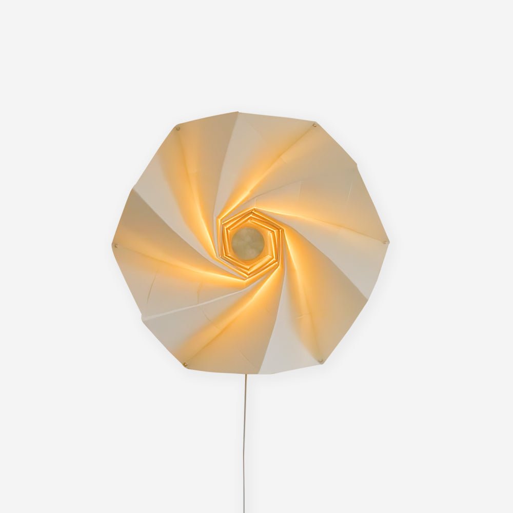 Liniise Spiral stof hanglamp