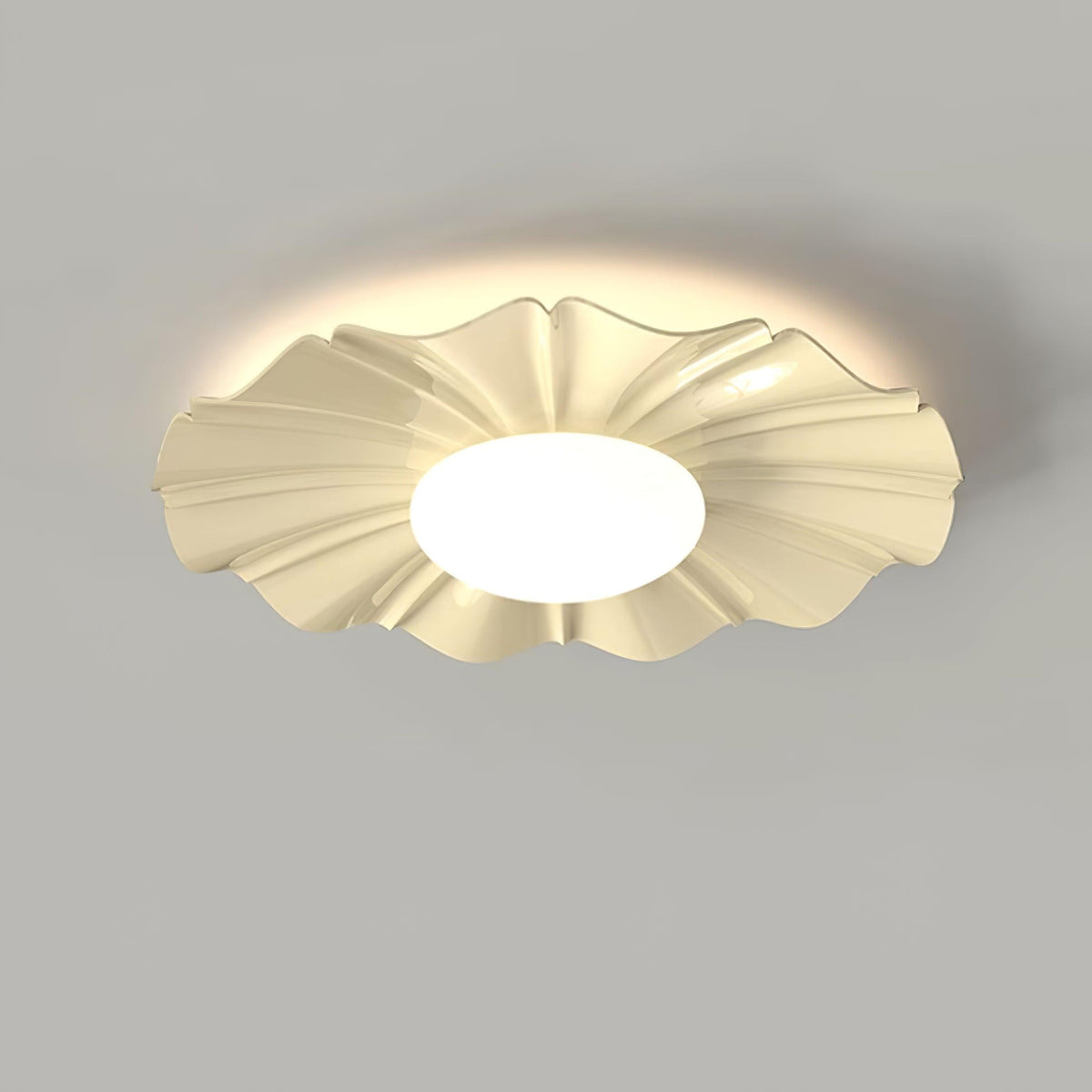 Oriiraya plafondlamp goudkleurig LED gevlokt voor slaapkamer