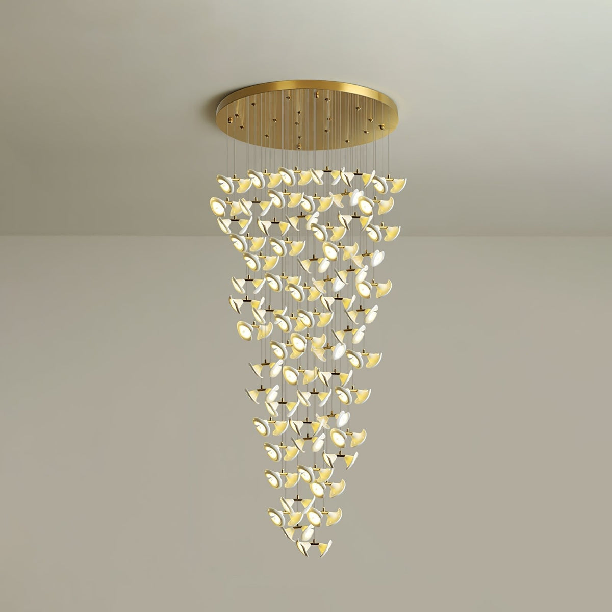 Ernoreth Art Deco Kroonluchter van Keramiek