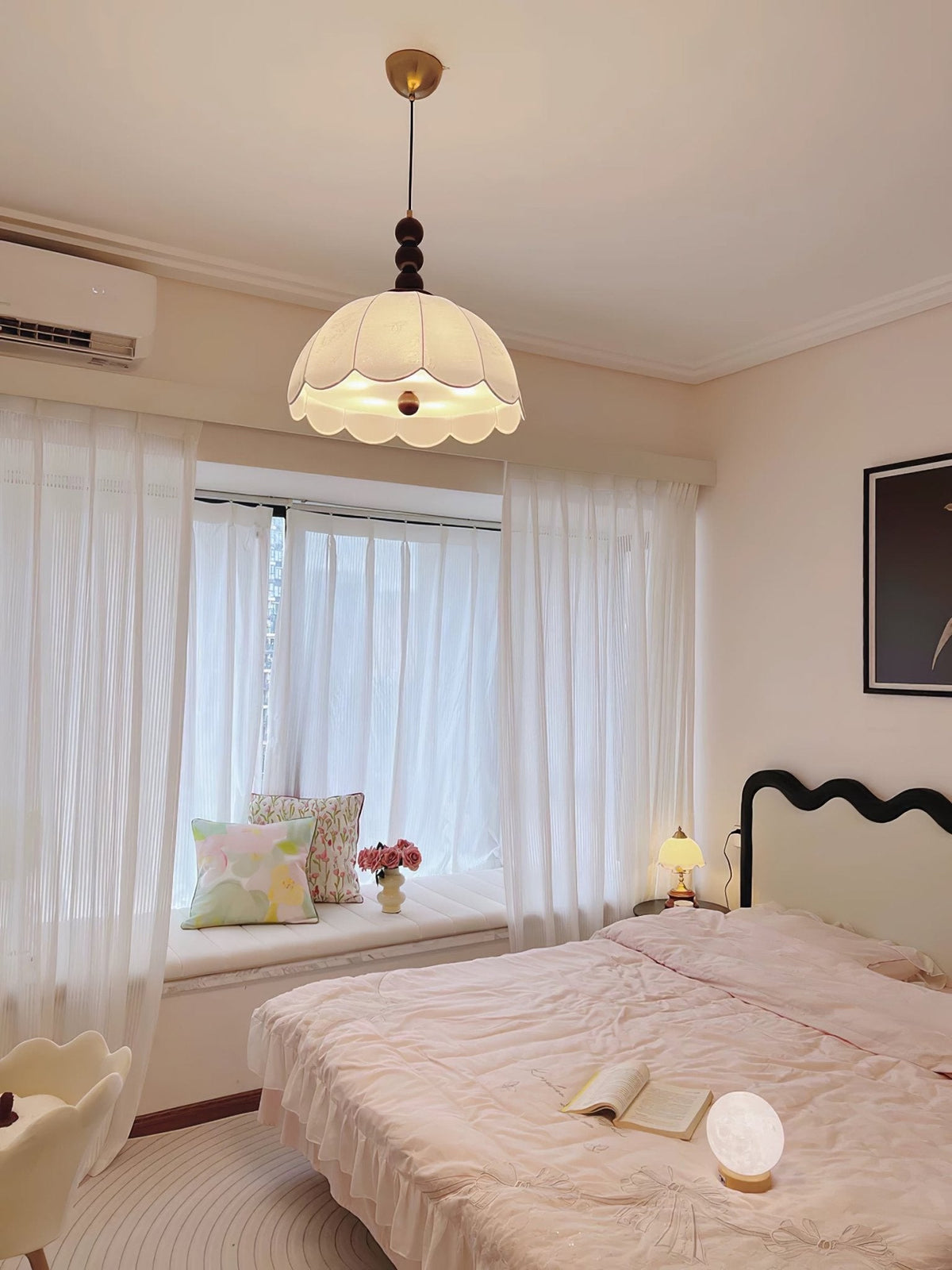 Nyd Stoffen Swag hanglamp
