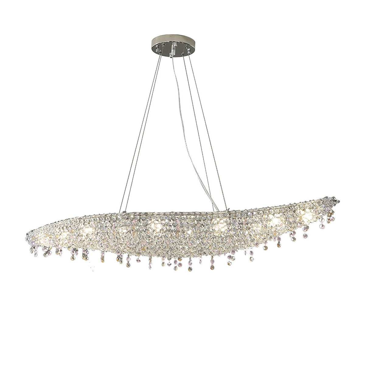 Zyrs kristal hanglamp