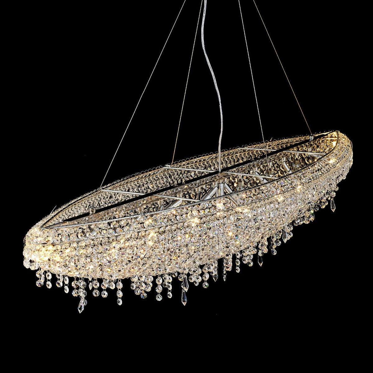 Zyrs kristal hanglamp