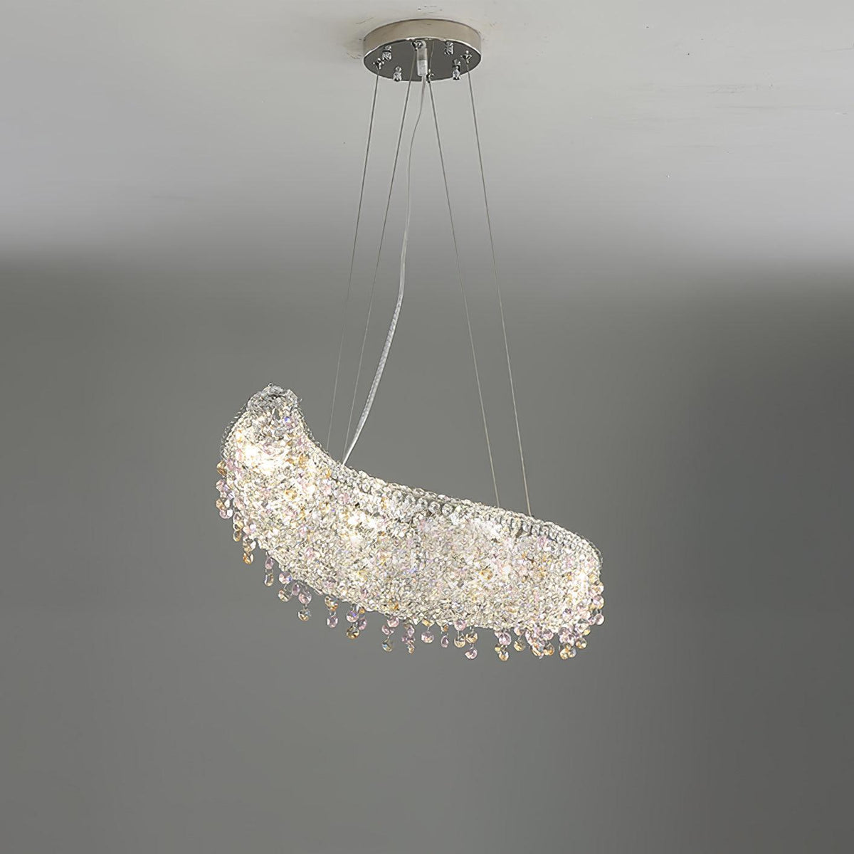 Zyrs kristal hanglamp