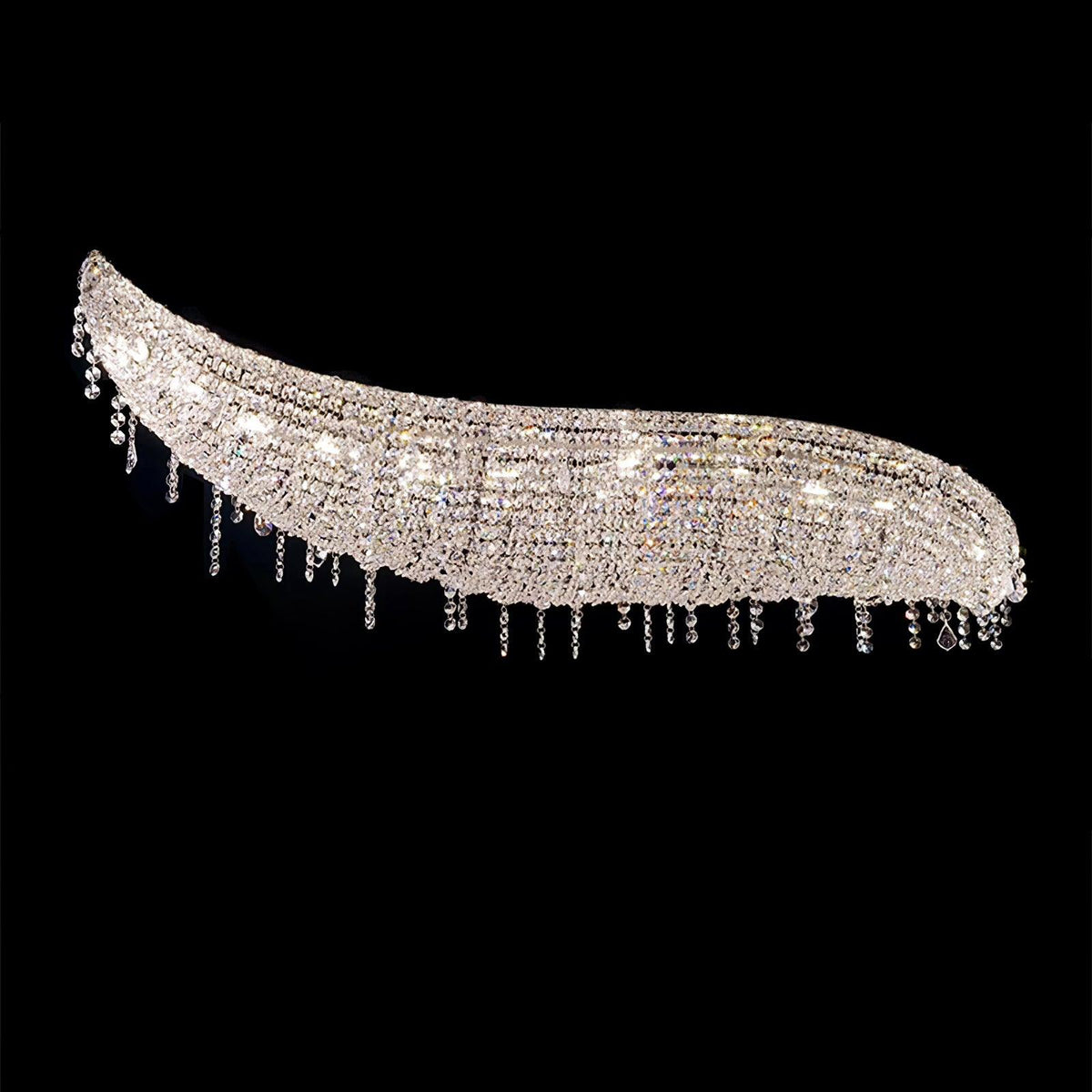 Zyrs kristal hanglamp