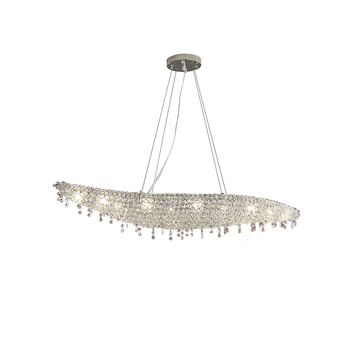 Zyrs kristal hanglamp