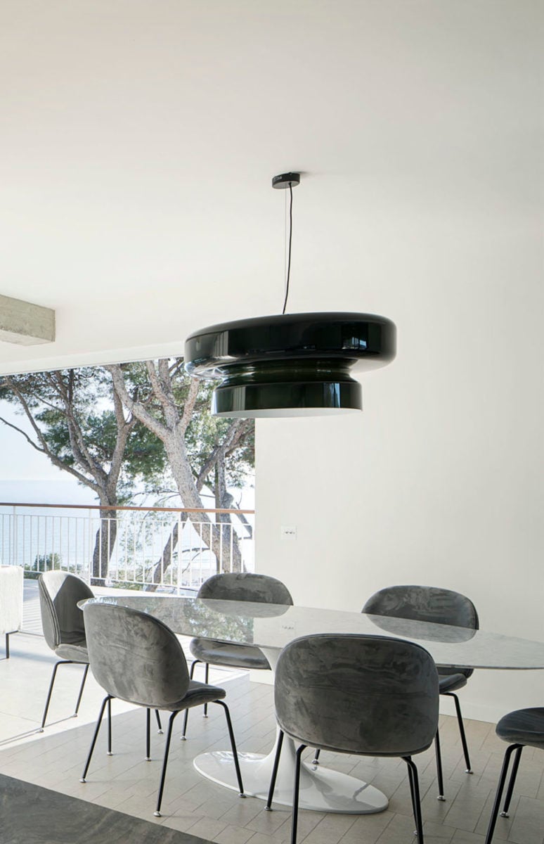 Zerithce Moderne hanglamp van glas met minimalistisch ontwerp