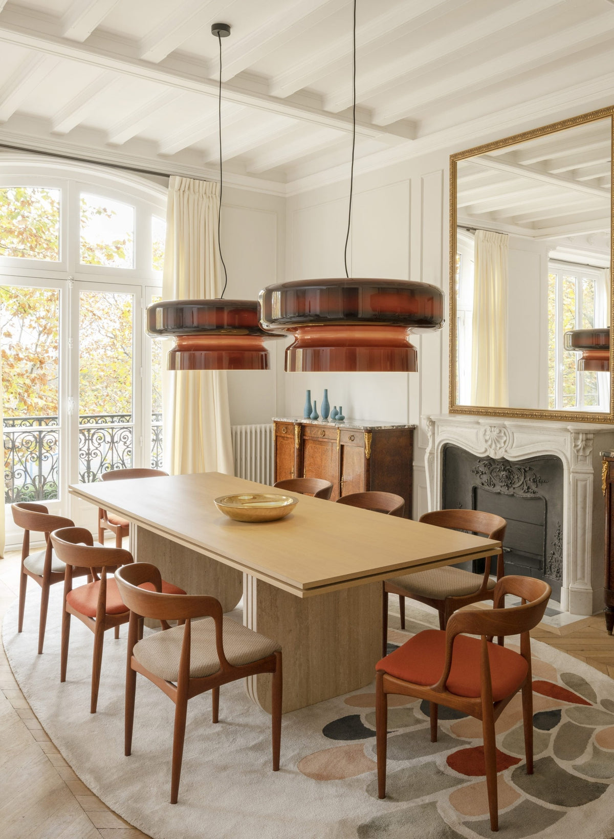 Zerithce Moderne hanglamp van glas met minimalistisch ontwerp