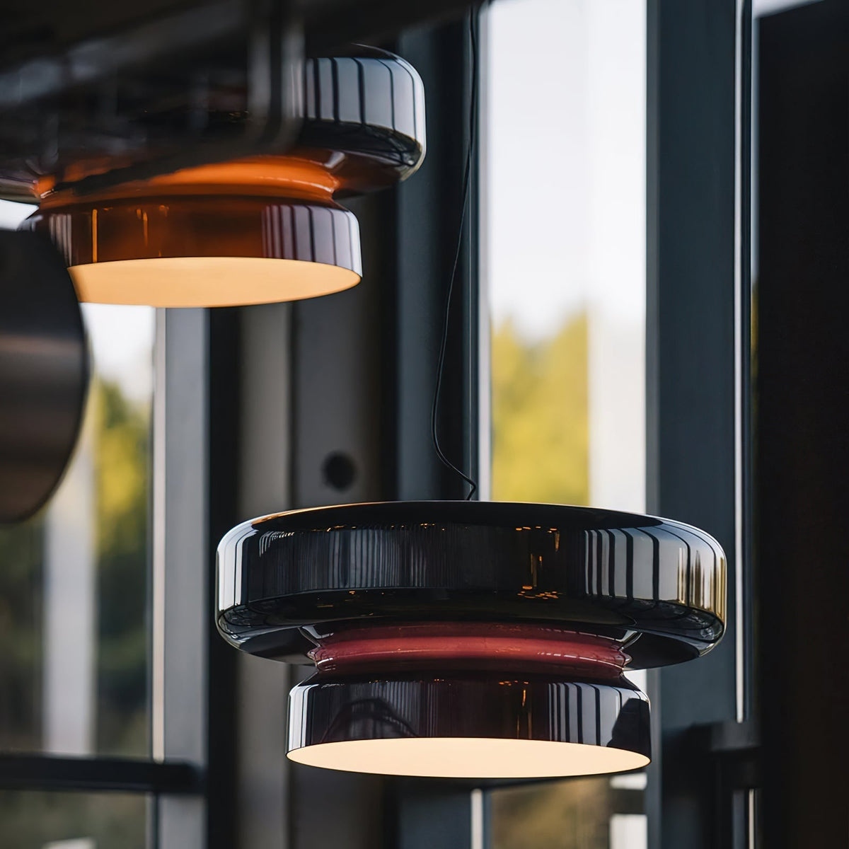 Zerithce Moderne hanglamp van glas met minimalistisch ontwerp
