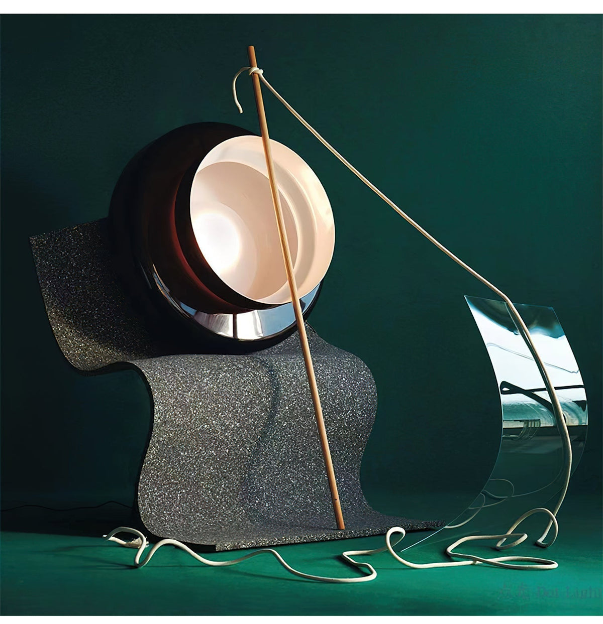 Zerithce Moderne hanglamp van glas met minimalistisch ontwerp