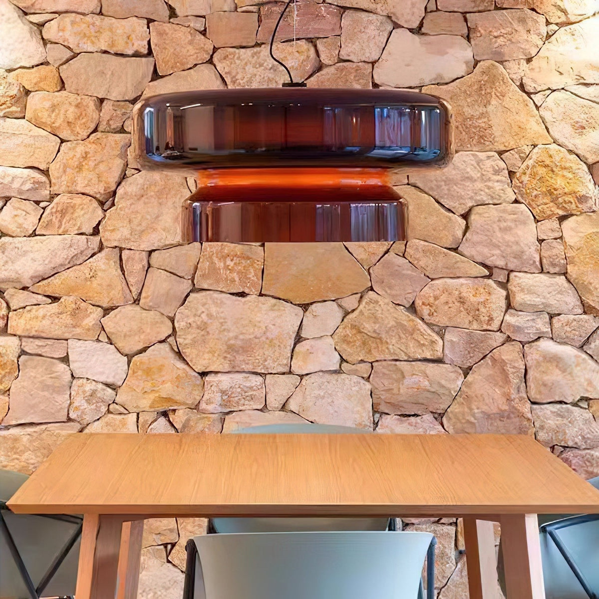 Zerithce Moderne hanglamp van glas met minimalistisch ontwerp