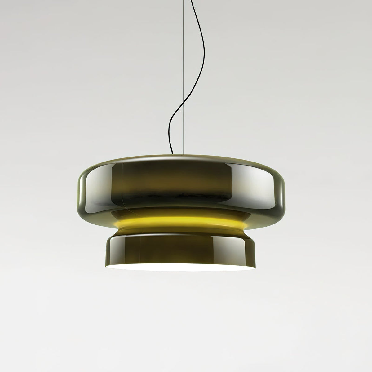 Zerithce Moderne hanglamp van glas met minimalistisch ontwerp