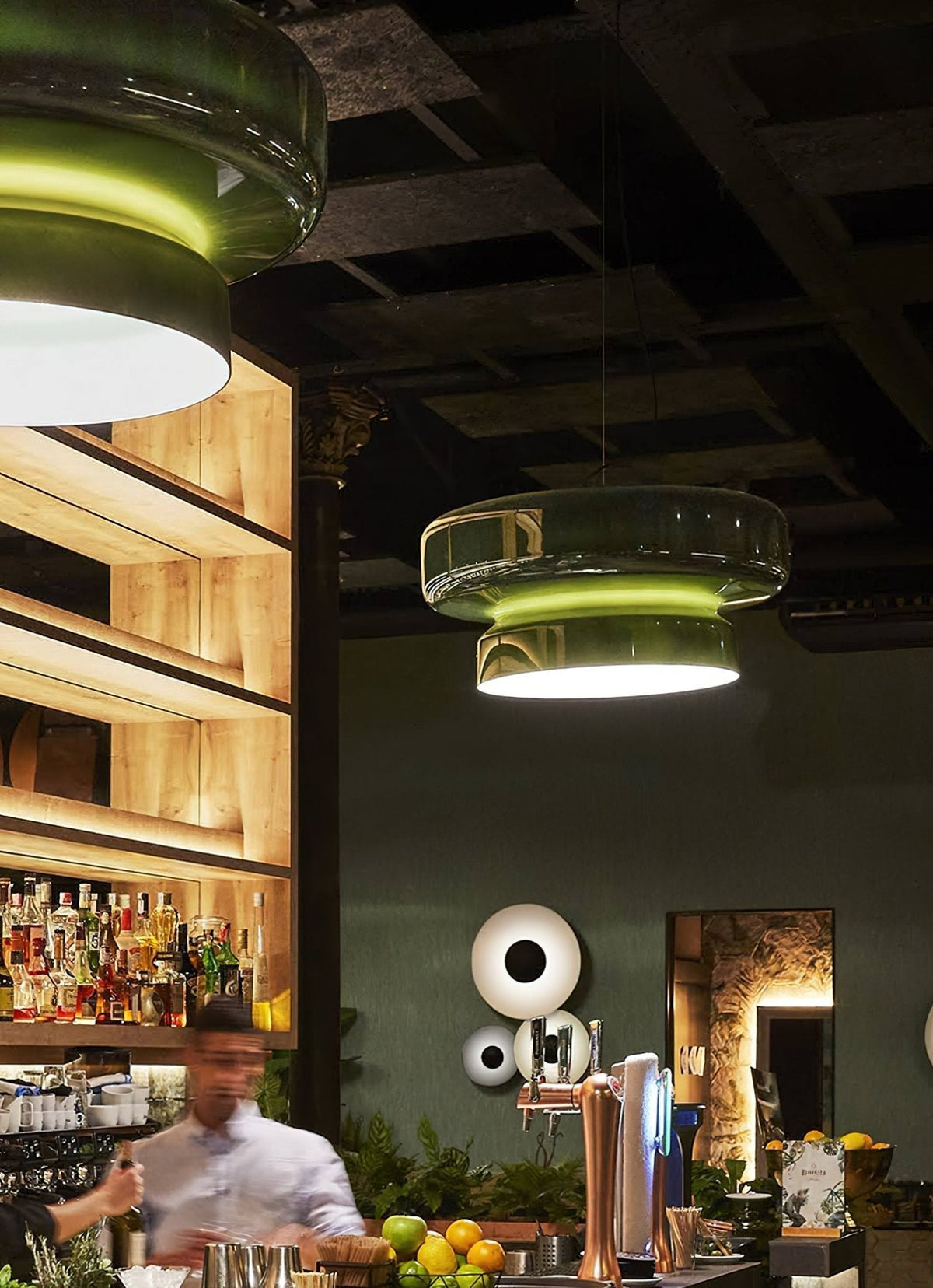 Zerithce Moderne hanglamp van glas met minimalistisch ontwerp