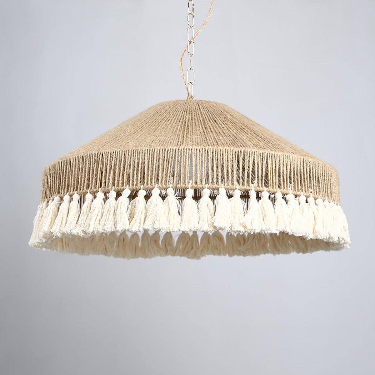 Ohev hanglamp van hemp-roep