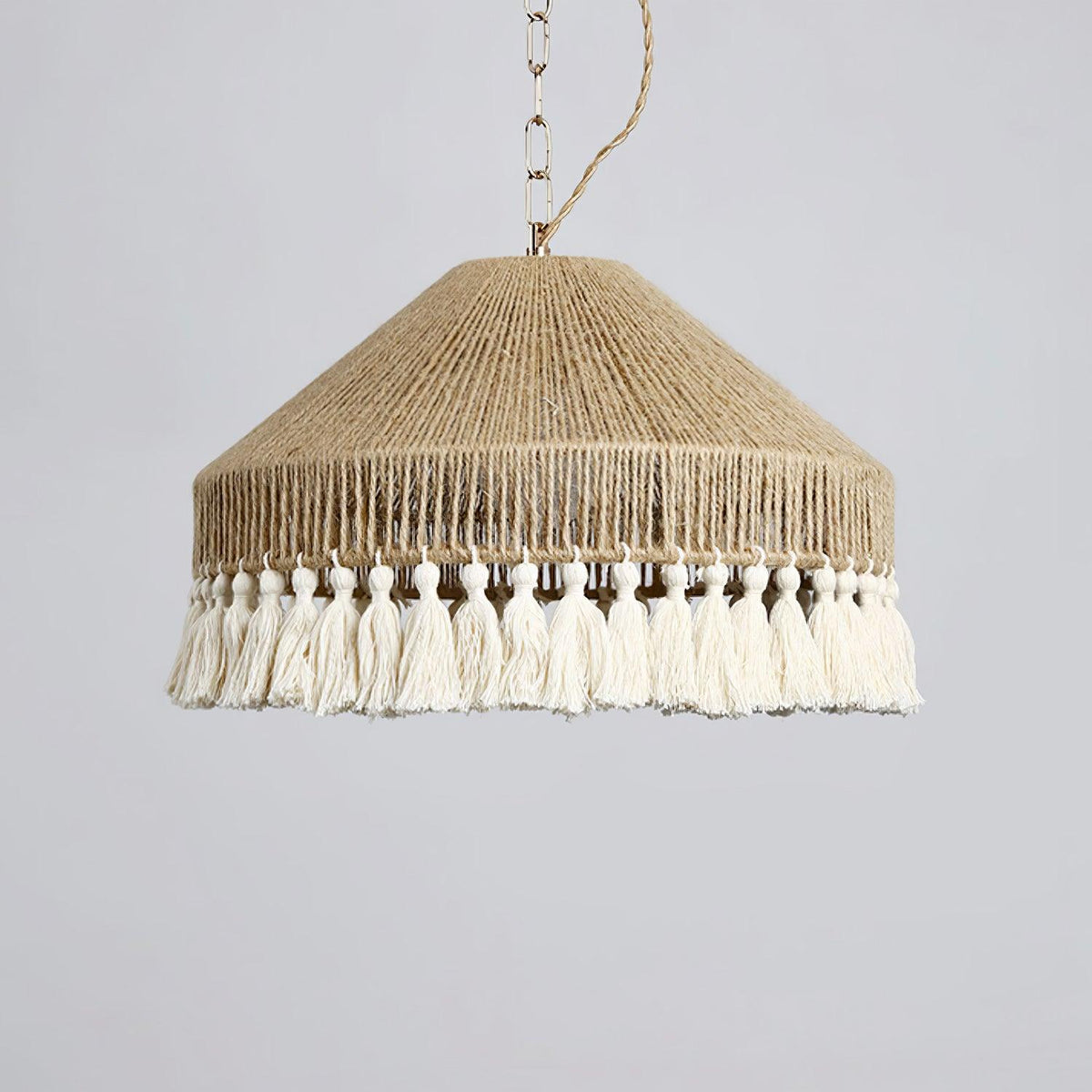 Ohev hanglamp van hemp-roep