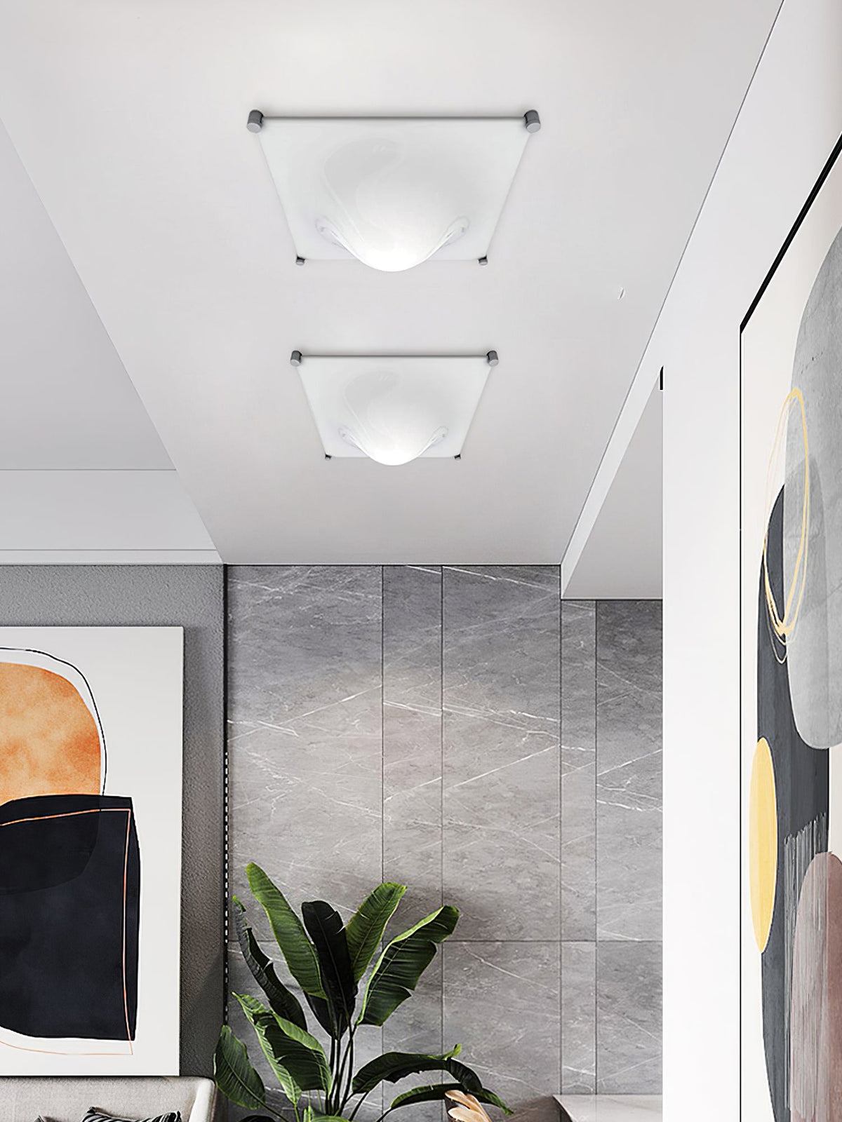 Sytheen plafondlamp met individuele creativiteit