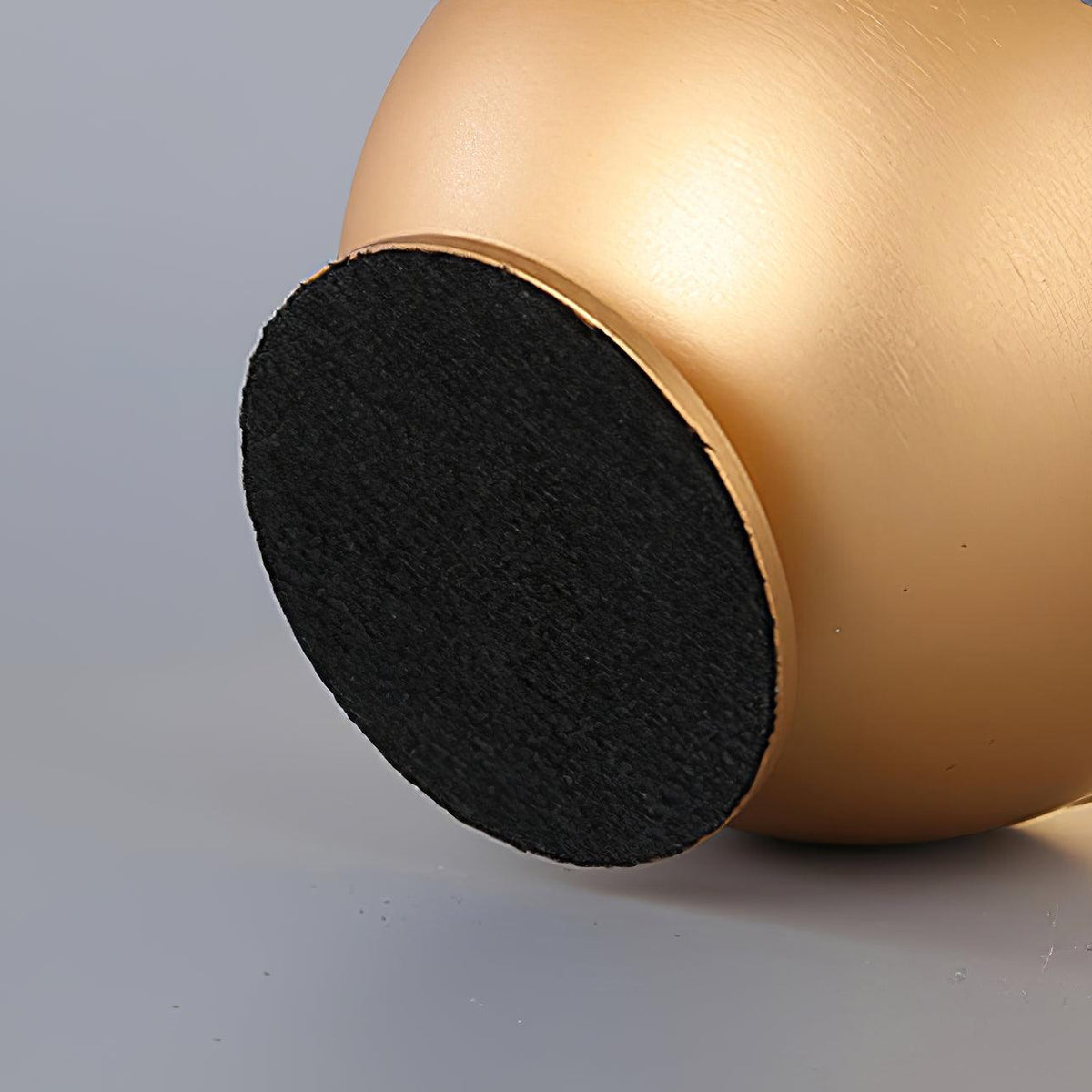 Orbitem tafellamp in geborsteld goud aluminium