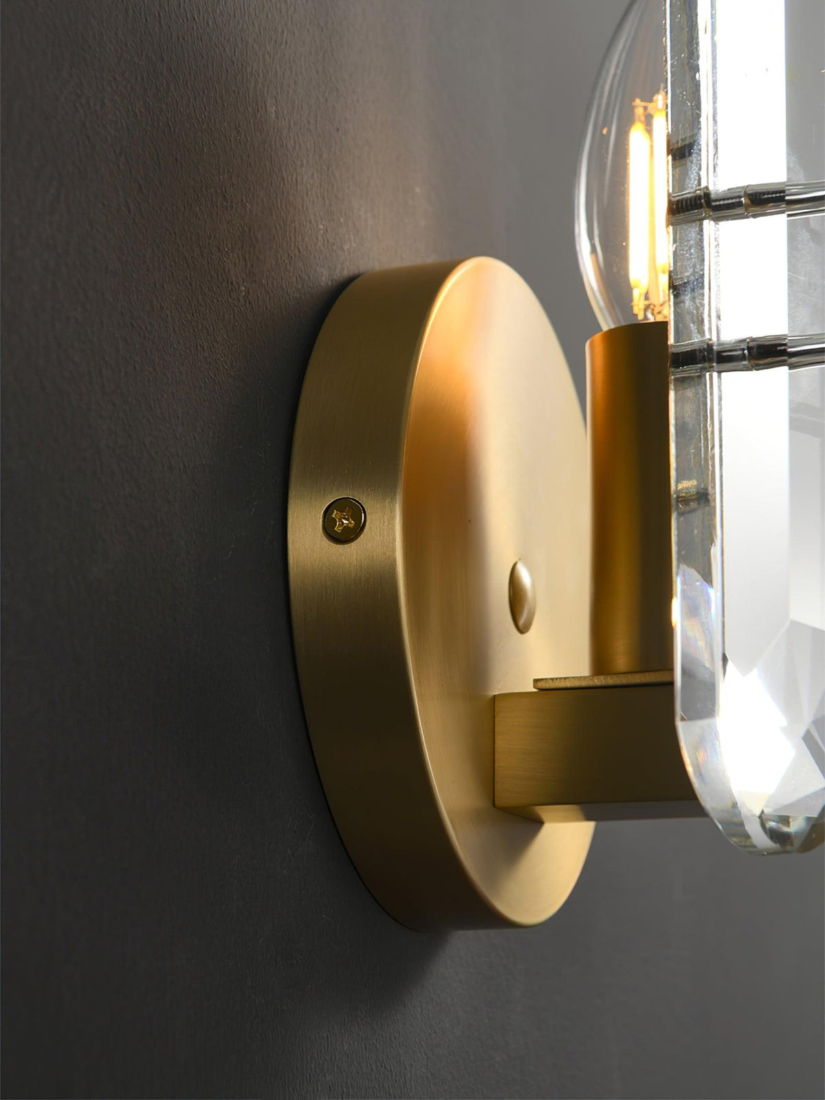 Gevon Postmodern Luxe Kristallen wandlamp
