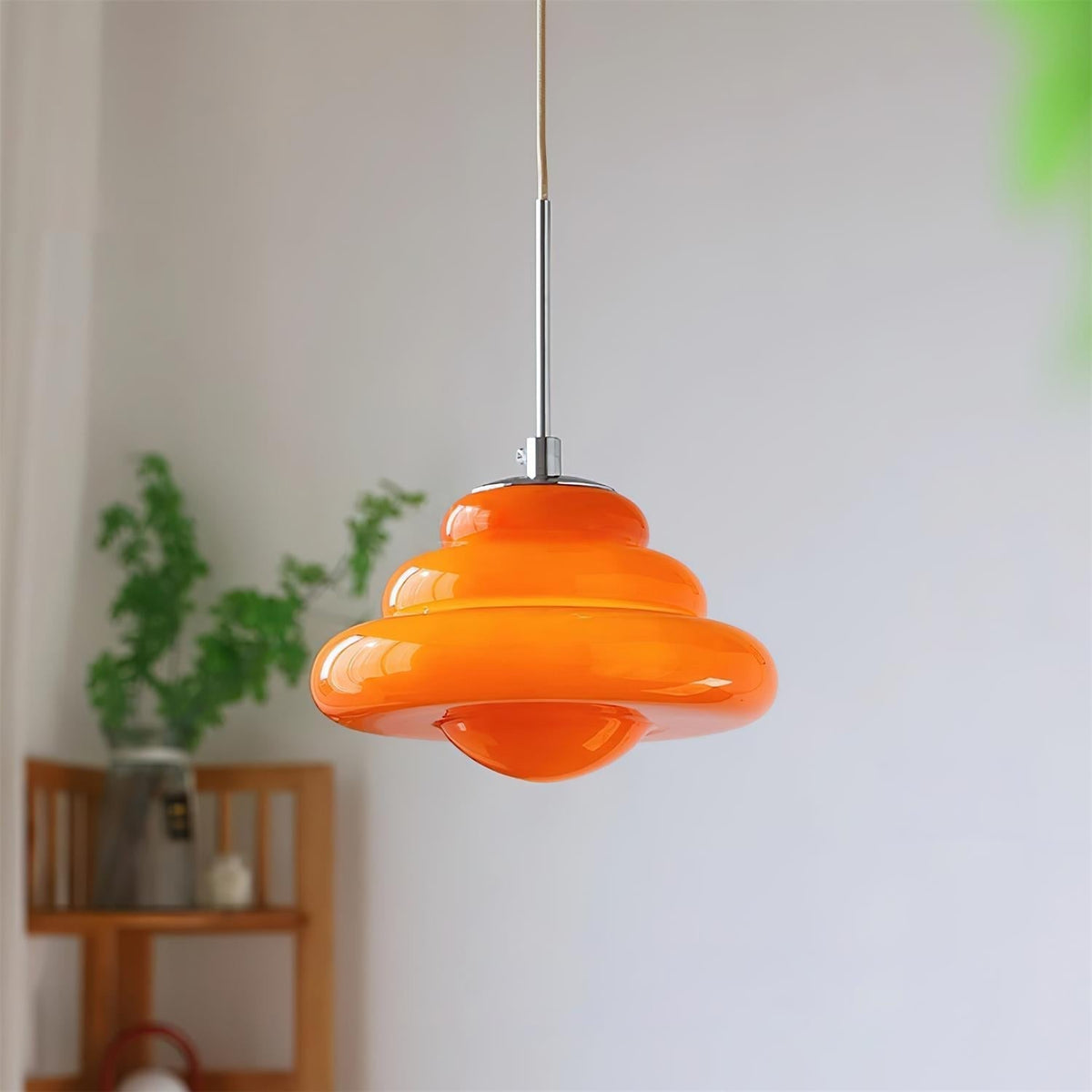 Vortex Retro hanglamp met gelaagde glans