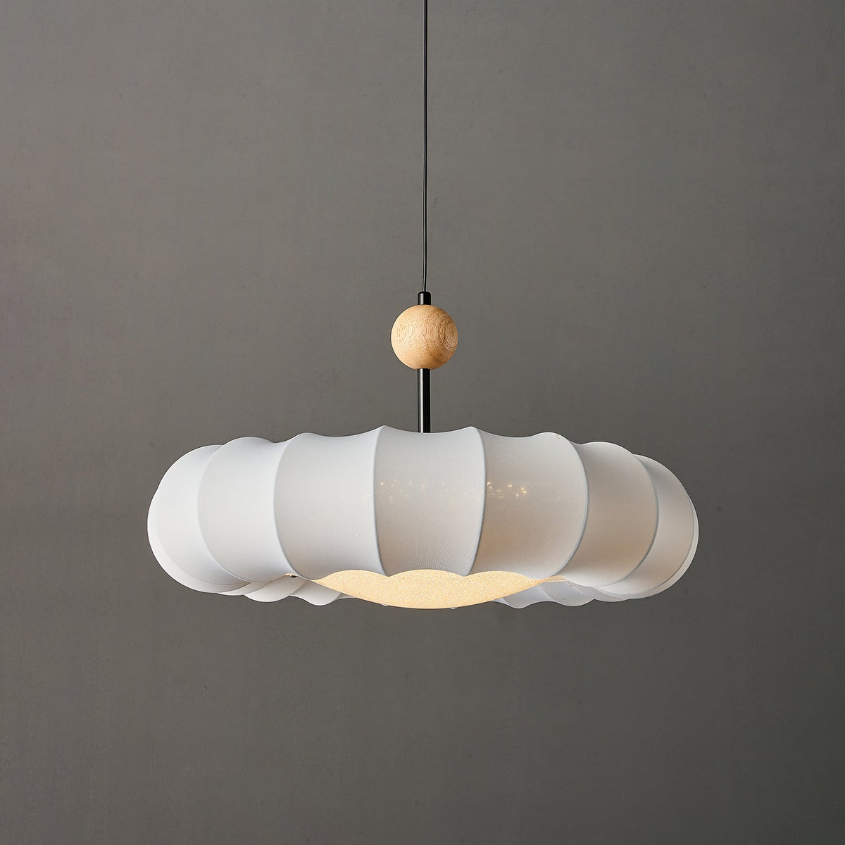 Syliselia Minimalistische hanglamp van hout