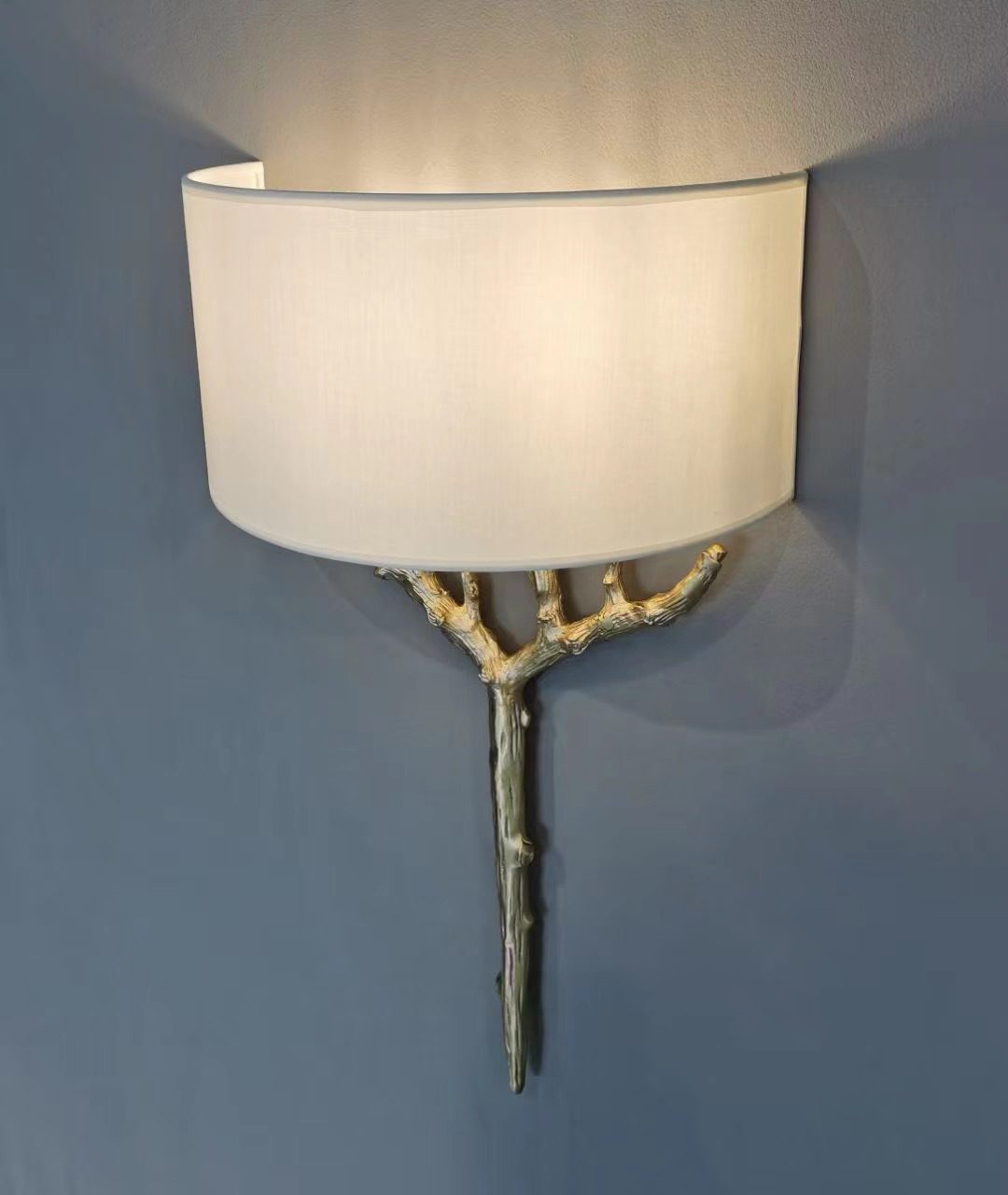 Ceryndir Antler messing wandlamp