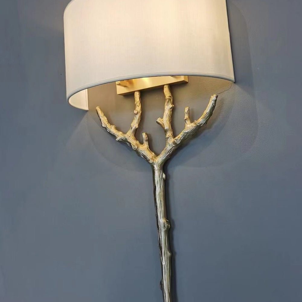 Ceryndir Antler messing wandlamp