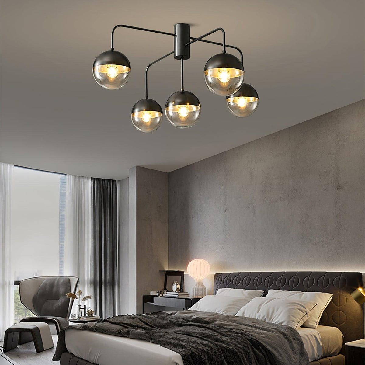 Veloz Globulars plafondlamp