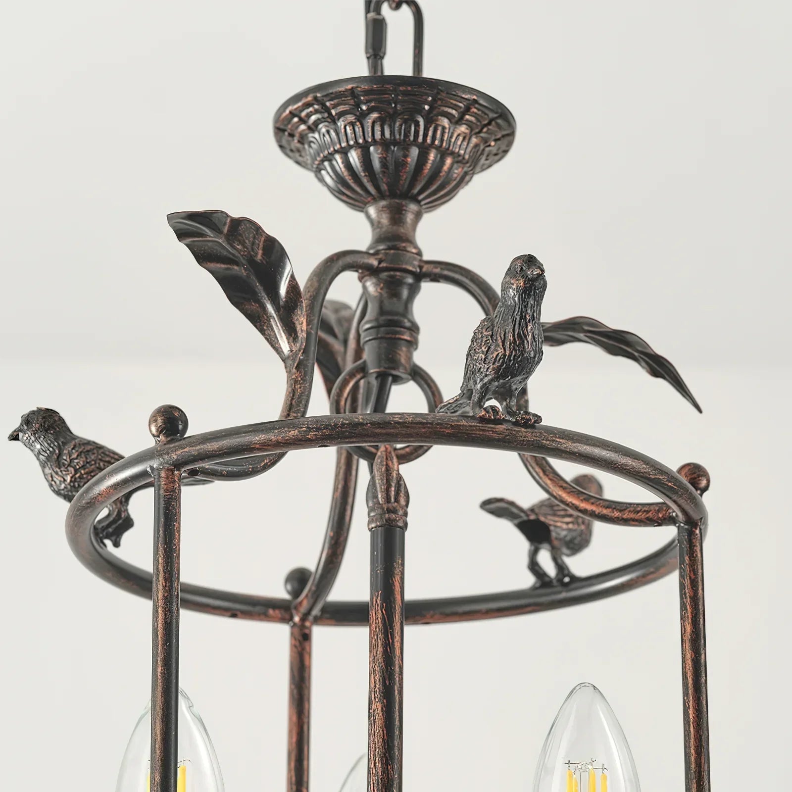 Alessio Vintage Metaal Bronzen Goud Hanglampen Eetkamer Slaapkamer